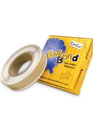 Clik-Clik Balloon Bond Two Sided Adhesive 90Ft - Joker Party Supply