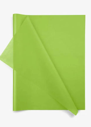 Papel de seda verde cítrico SatinWrap (480 hojas)