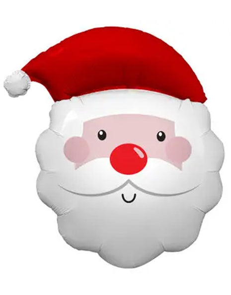 24in Tuftex  Santa Face Balloon - Joker Party Supply