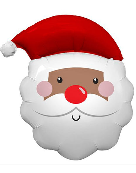 24in Tuftex Feeling Festive Claus Balloon - Joker Party Supply