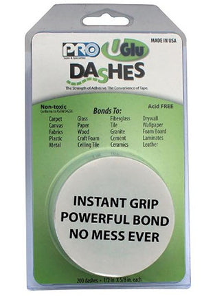 Pro Tapes Uglu Dashes 1/2in x 5/8in 200ct - Joker Party Supply
