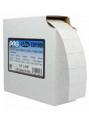 Pro Tapes Uglu Dashes 1/2in x 5/8in 1000ct - Joker Party Supply