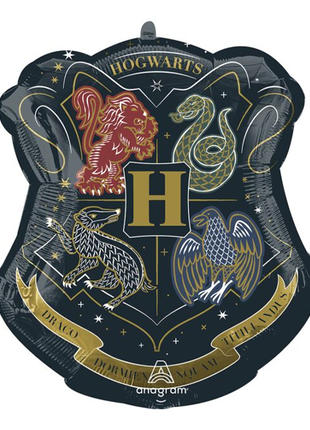 22in Harry Potter Hogwarts Crest Balloon - Joker Party Supply