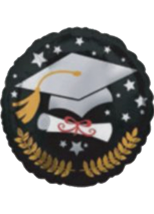Globo Value Plus de 18 pulgadas con birrete y diploma