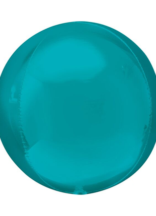 16in Anagram Aqua Orbz Balloon - Joker Party Supply