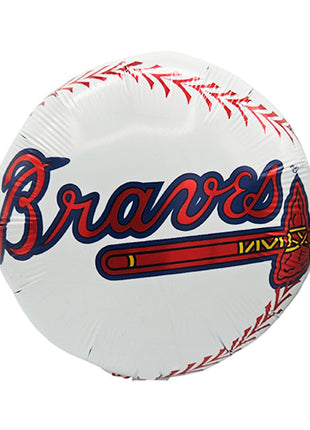 Globo de béisbol clásico de los Atlanta Braves de 18 pulgadas