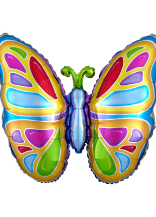 25in Anagram Bright Butterfly Balloon - Joker Party Supply