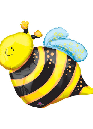 25in Anagram Happy Bee Balloon - Joker Party Supply
