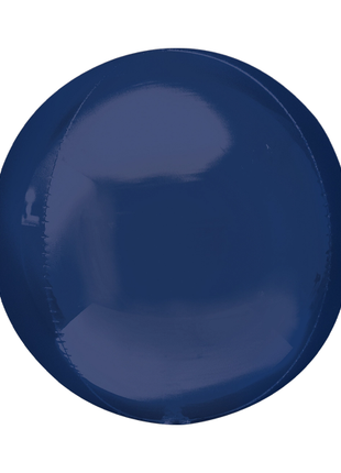 16in Anagram Navy Orbz Balloon - Joker Party Supply