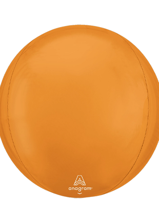 16in Anagram Vibrant Orange Orbz Balloon - Joker Party Supply