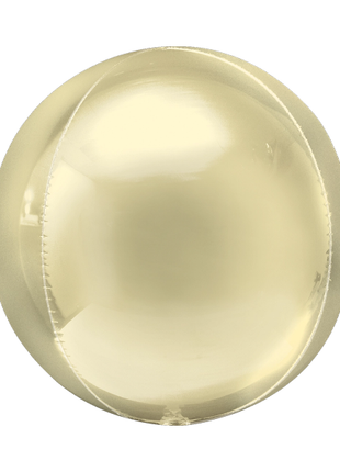 16in Anagram Pastel Yellow Orbz Balloon - Joker Party Supply