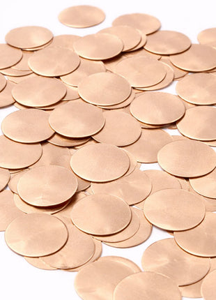 0.6in Small Rose Gold Confetti (1.5cm)