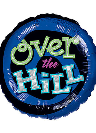Globo con anagrama de 32 pulgadas "Over The Hill"