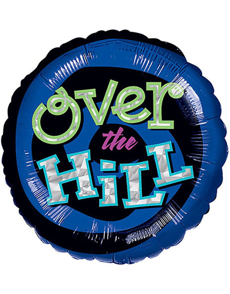 Globo con anagrama de 32 pulgadas "Over The Hill"