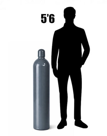 110cf Recondition Steel Helium Tank (Helium Not Included)