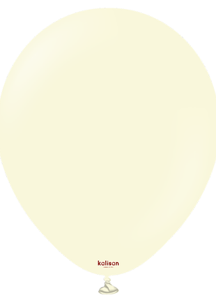 18in Kalisan Macaron Pale Yellow 25Ct - Joker Party Supply