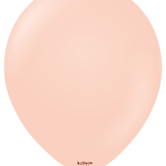 5in Kalisan Macaron Salmon 100Ct - Joker Party Supply