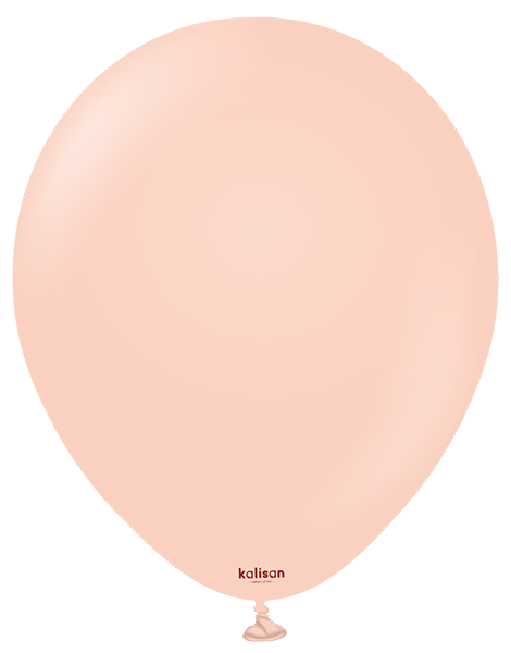 5in Kalisan Macaron Salmon 100Ct - Joker Party Supply