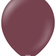 5in Kalisan Standard Burgundy 100Ct - Joker Party Supply