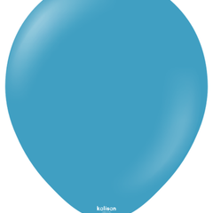 5in Kalisan Retro Deep Blue 100Ct - Joker Party Supply