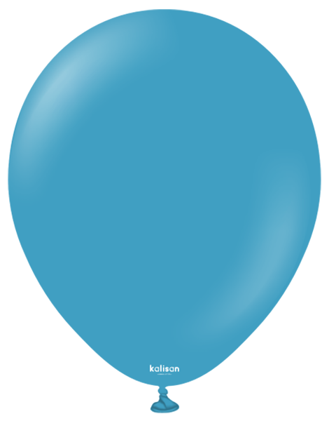 5in Kalisan Retro Deep Blue 100Ct - Joker Party Supply