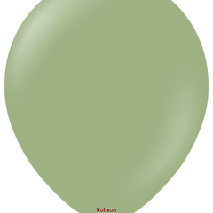 5in Kalisan Retro Eucalyptus 100Ct - Joker Party Supply