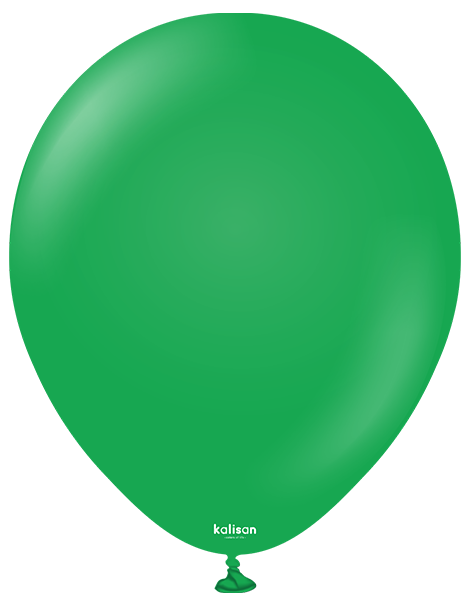 5in Kalisan Standard Green 100Ct - Joker Party Supply