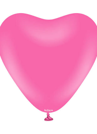 12in Kalisan Fuchsia Heart 25ct