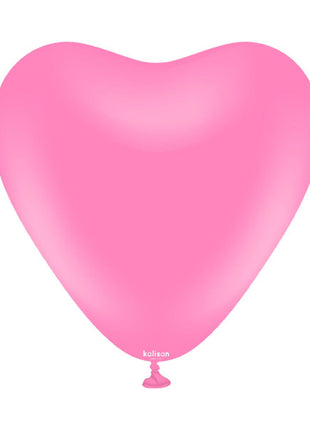 12in Kalisan Queen Pink Heart 25ct