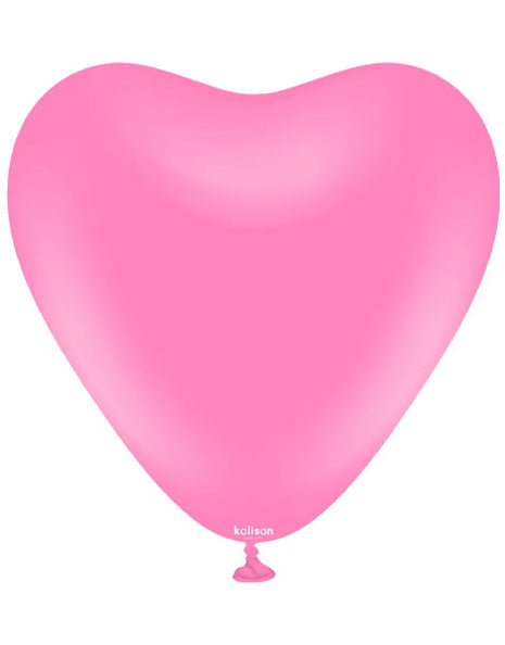 12in Kalisan Queen Pink Heart 25ct