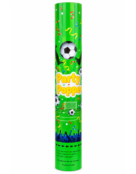 12in Futbol Confetti Popper