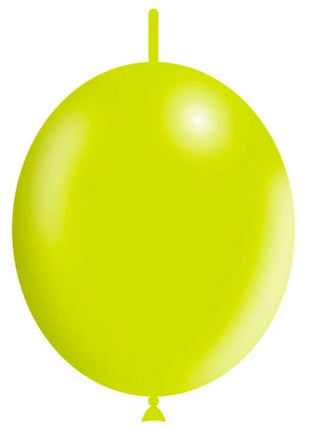 6in Balloonia Decolink Lime Green 100ct