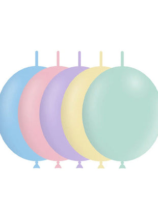 6in Balloonia Decolink Matte Assorted 100ct