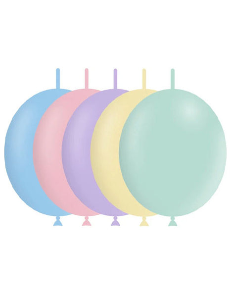 6in Balloonia Decolink Matte Assorted 100ct