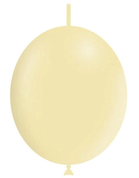 12in Balloonia Decolink Matte Yellow 50ct