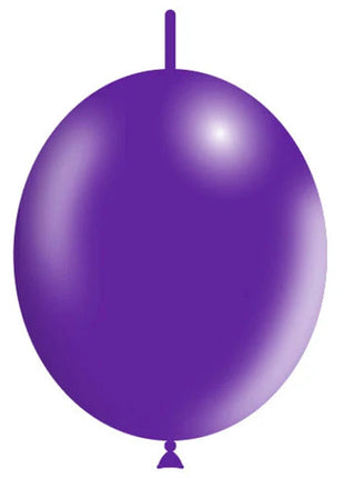 6in Balloonia Decolink Purple 100ct
