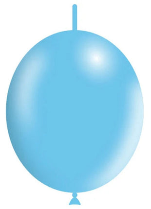 6in Balloonia Decolink Sky Blue 100ct