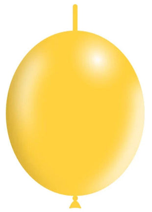 6in Balloonia Decolink Yellow 100ct