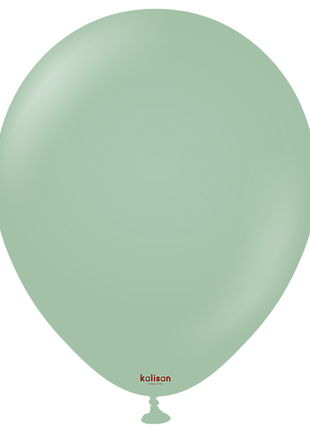 18in Kalisan Retro Winter Green  25Ct - Joker Party Supply