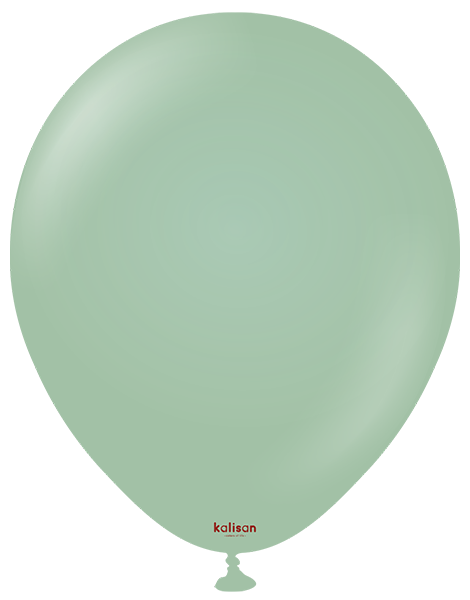 18in Kalisan Retro Winter Green  25Ct - Joker Party Supply