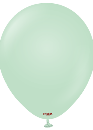 18in Kalisan Macaron Green - 25Ct - Joker Party Supply