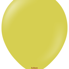 5in Kalisan Retro Olive 100Ct - Joker Party Supply