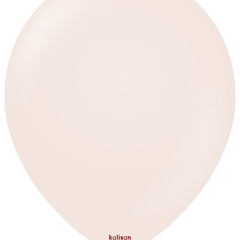 5in Kalisan Standard Pink Blush 100Ct - Joker Party Supply