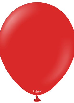 5in Kalisan Standard Red 100Ct - Joker Party Supply