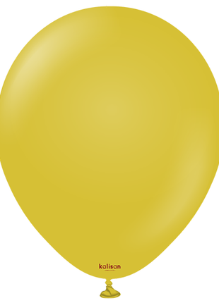 18in Kalisan Retro Mustard 25Ct - Joker Party Supply