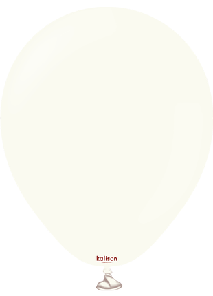 18in Kalisan Retro White 25Ct - Joker Party Supply
