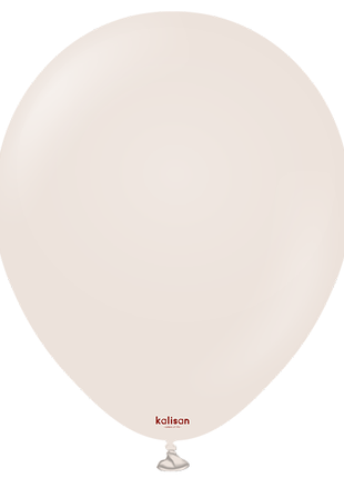 18in Kalisan Retro White Sand 25Ct - Joker Party Supply