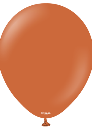 18in Kalisan Retro Rust Orange 25Ct - Joker Party Supply