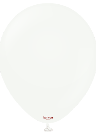 18in Kalisan Standard White 25Ct - Joker Party Supply