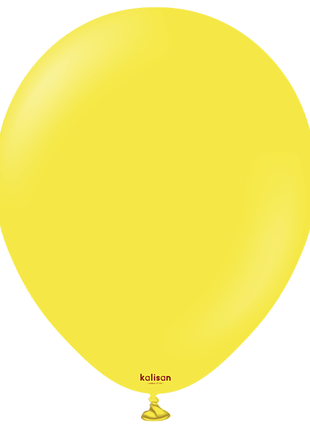 18in Kalisan Standard Yellow 25Ct - Joker Party Supply